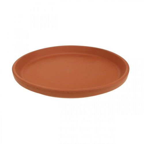 Floristik24 Posavasos de cerámica, platillo arcilla terracota Ø14.5cm