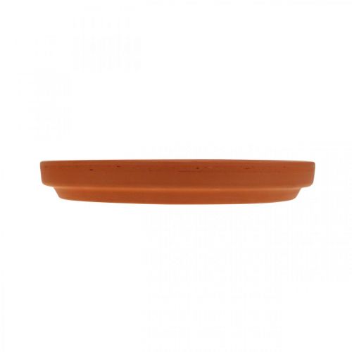 Artículo Posavasos Mediterráneo, cuenco de cerámica terracota Ø10,7cm