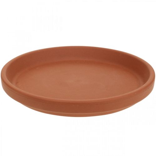 Artículo Posavasos arcilla terracota, vaso de cerámica Ø17.5cm
