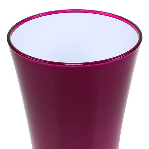 Floristik24 Florero “Fizzy” Ø13cm H20cm Erika 1ud