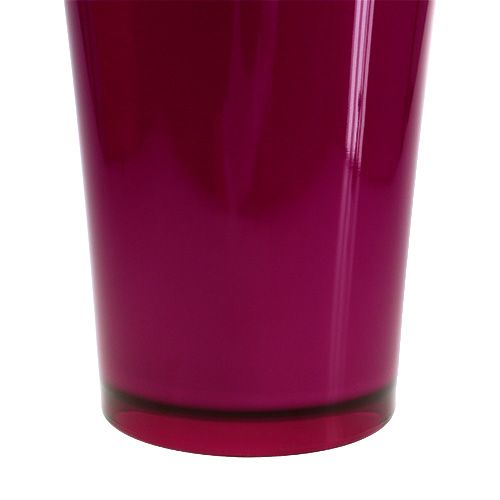 Floristik24 Florero “Fizzy” Ø13cm H20cm Erika 1ud