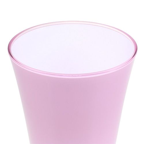 Floristik24 Jarrón “Fizzy” Ø13,5cm H20,5cm violeta 1ud