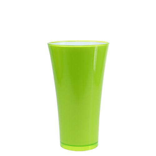 Artículo Jarrón &quot;Fizzy&quot; Ø16cm H27cm Verde Manzana 1 ud