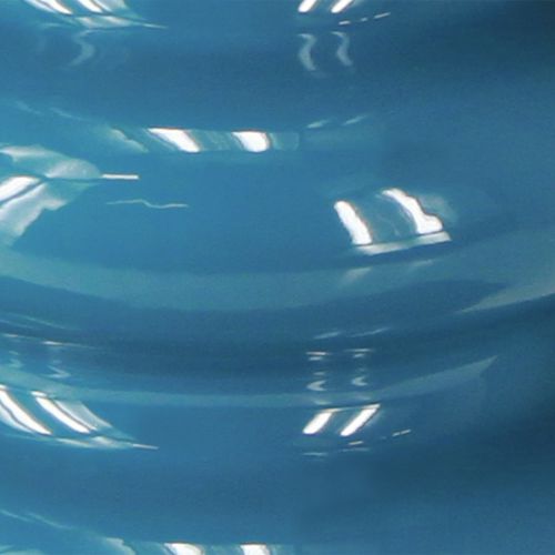 Artículo Jarrón, complemento para el hogar con superficie ondulada para un ambiente moderno, 23cm