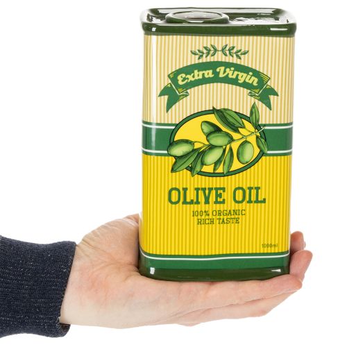 Artículo Jarrón de cerámica para aceite de oliva: decoración de mesa perfecta para flores secas, 18 cm