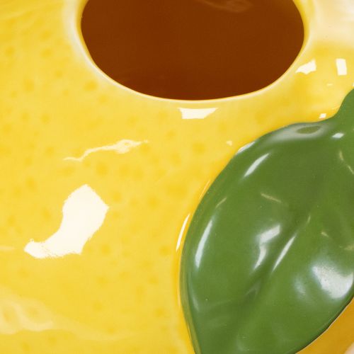 Artículo Jarrón de cítricos, naranja y limón, como accesorio extravagante para el hogar, decoración de verano, 10 cm, 2 piezas