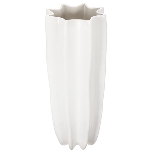 Jarrón de flores estriado, jarrón decorativo moderno de 38 cm. comprar | Floristik24.es