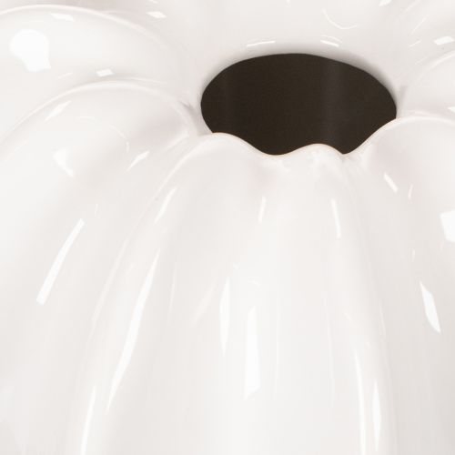 Jarrón decorativo con forma de calabaza, brillante, decoración otoñal para salón, 19 cm. | Floristik24.es