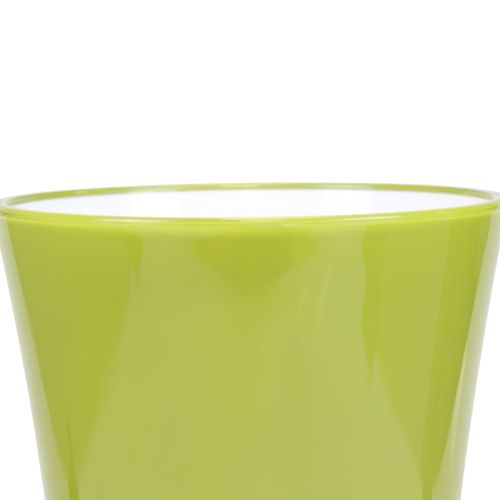 Artículo Florero Verde Florero de Piso Florero Decorativo Fizzy Olive Ø28.5cm H45cm
