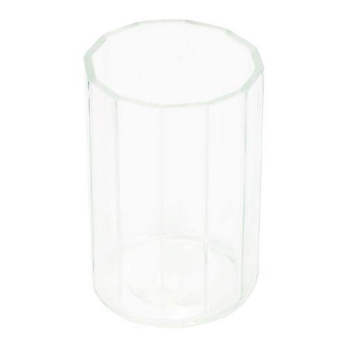 Artículo Portavelas farol de cristal transparente Ø9,5cm H15cm 6ud