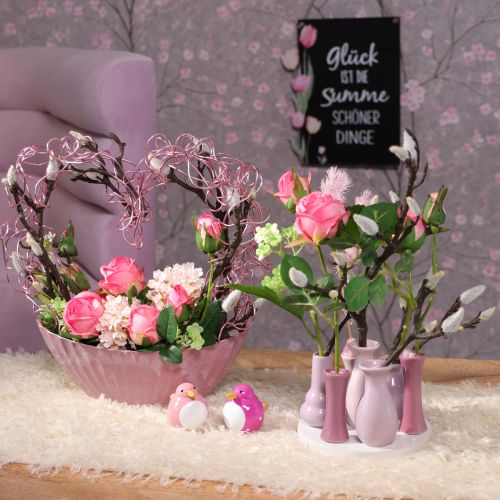 Artículo Juego de jarrones de cerámica, decoración moderna para sala de estar, 14 cm