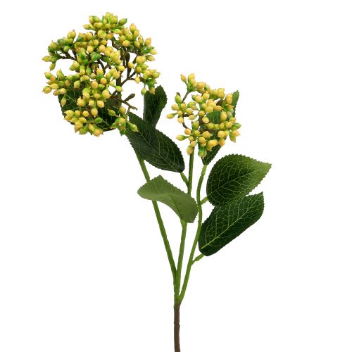 Floristik24 Rama de baya viburnum 54cm amarillo 4pcs
