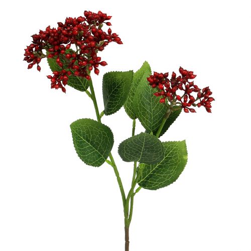 Berry branch rojo viburnum berries 54cm 4pcs