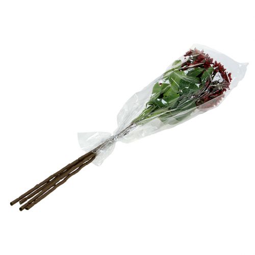Floristik24 Berry branch rojo viburnum berries 54cm 4pcs