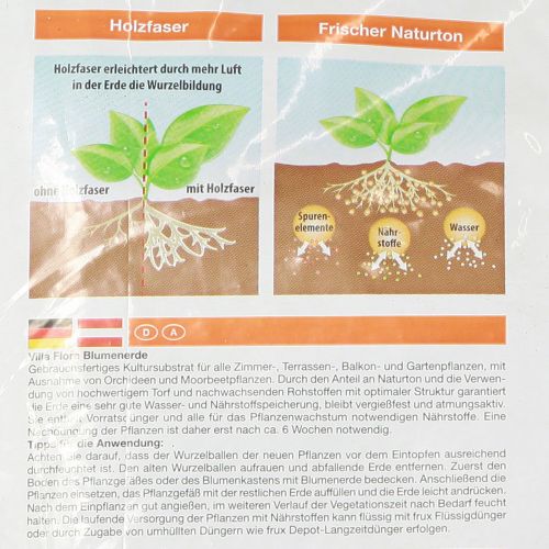 Artículo Tierra para macetas Villa Flora 10l