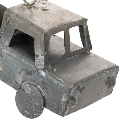 Artículo Coches decorativos vintage de metal para colgar, varios tamaños, 9-10 cm, 4 piezas