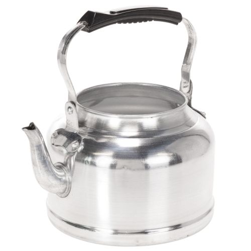 Tetera/maceta decorativa vintage, de metal con aspecto de zinc, Ø19cm H15cm comprar | Floristik24.es