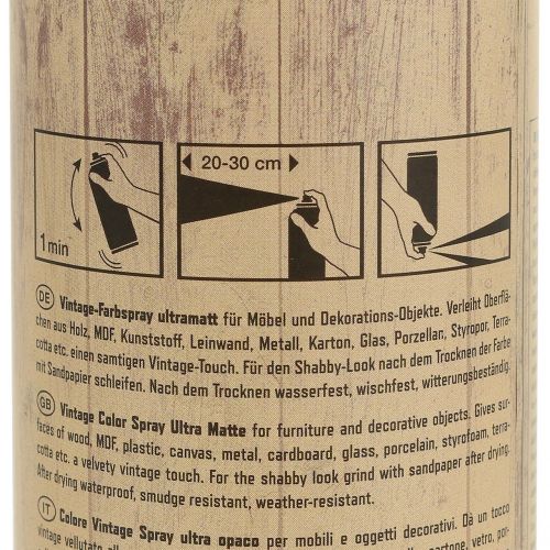 Floristik24 Spray de color vintage capuchino 400ml