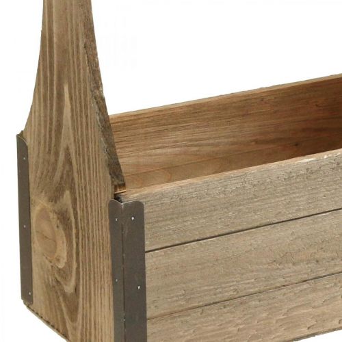 Artículo Caja de madera vintage para plantar caja de herramientas caja de plantas 28×14×31cm
