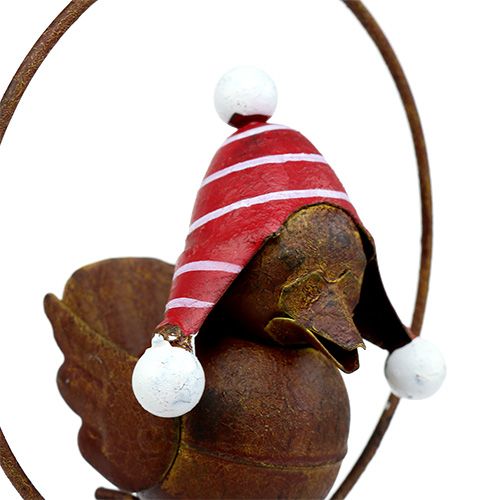 Pájaro en anillo como perchero Ø12.5cm L45cm 2pcs