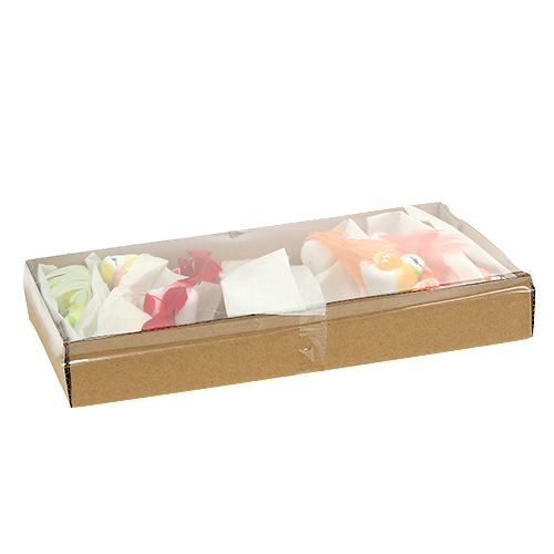 Floristik24 Pájaro 8cm colores surtidos. 12st