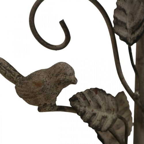 Floristik24 Casa de pájaros decorativa decoración colgante balcón decoración vintage Ø20cm H43cm