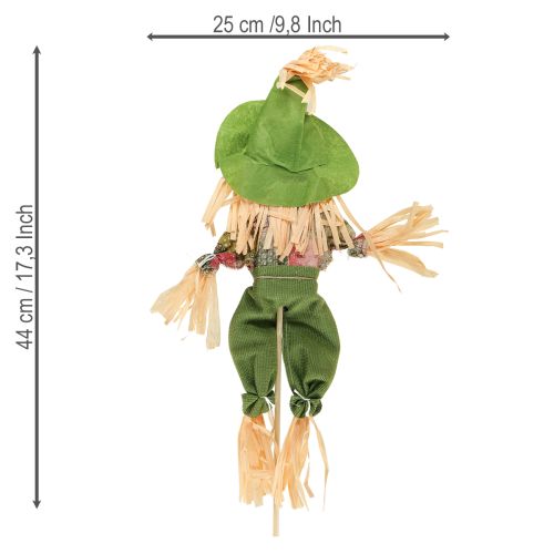 Artículo Espantapájaros en un palito, florero grande de 44/82 cm (4 unidades)