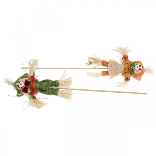 Floristik24 Espantapájaros para decorar en el palo decoración otoñal 24 piezas