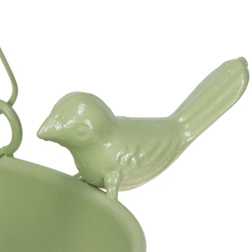 Artículo Comedero para pájaros resistente a la intemperie con suspensión de cadena y pájaros decorativos, 47 cm