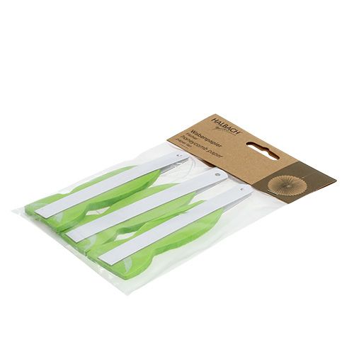 Floristik24 Panal Papel Flor Verde Ø20cm 3pcs