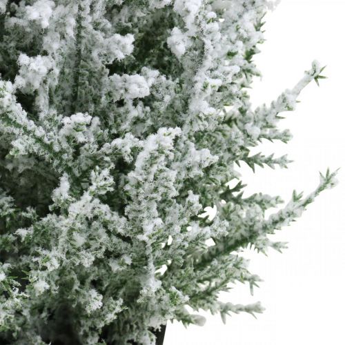 Artículo Enebro artificial en maceta planta artificial nevada H47cm
