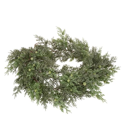 Guirnalda artificial de enebro, decoración navideña para mesa o ventana, 185 cm. | Floristik24.es