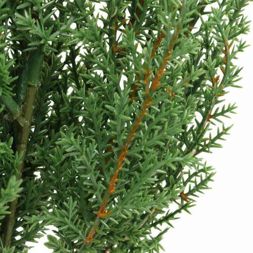 Artículo Rama de enebro rama decorativa verde artificial Navidad 39cm 6pcs