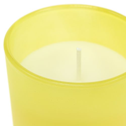 Floristik24 Vela perfumada en vaso limón-albahaca Ø7cm