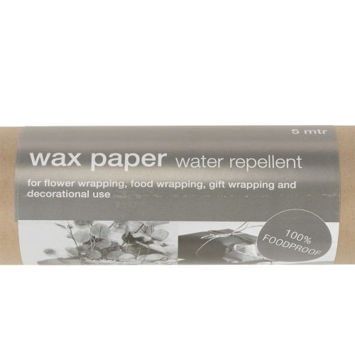 Rollo de papel encerado para