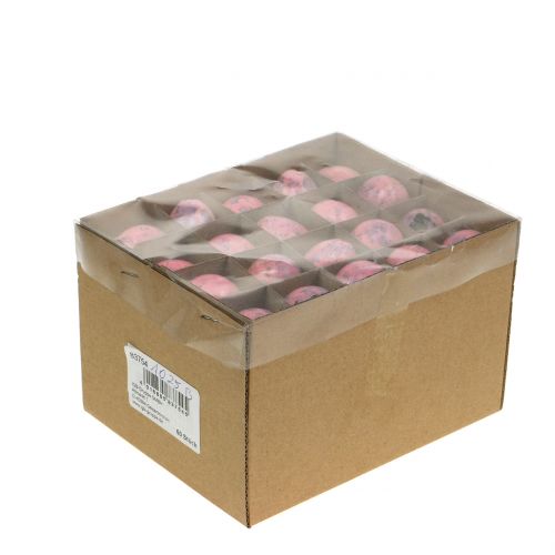 Artículo Huevos de codorniz rosa claro 3cm huevos soplados decoración primaveral 50 piezas