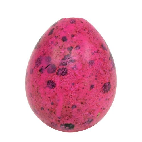 Artículo Huevos de codorniz rosados de 3,5-4 cm, huevos soplados, decoración de Pascua, 50 piezas