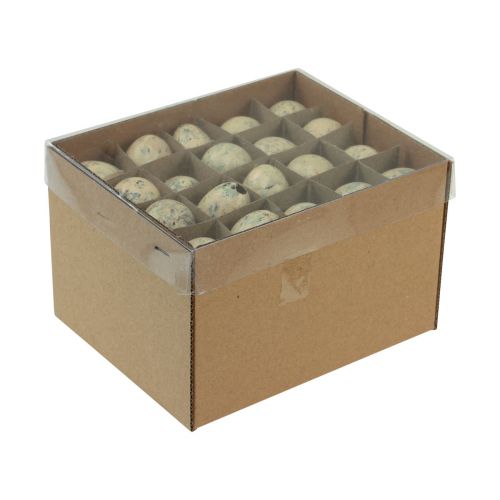 Floristik24 Huevos de codorniz decoración huevos de Pascua soplados crema 3cm 50uds