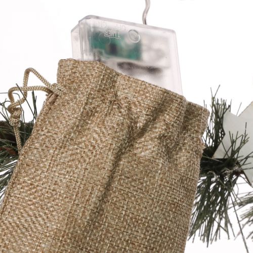 Artículo Decoración de pared Navidad micro LED guirnaldas de luces 35×85cm