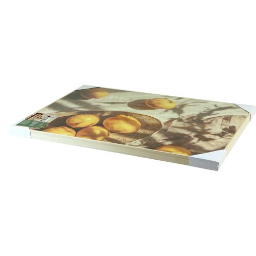 Artículo Cuadro decorativo de pared con limones decoración veraniega para colgar 40x60cm