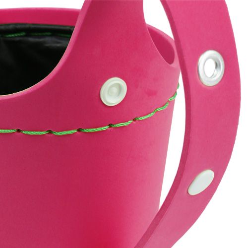 Floristik24 Perchero maceta rosa Ø14cm H15cm, 1 pieza