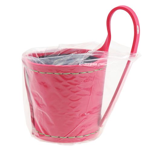 Floristik24 Perchero maceta rosa Ø14cm H15cm, 1 pieza
