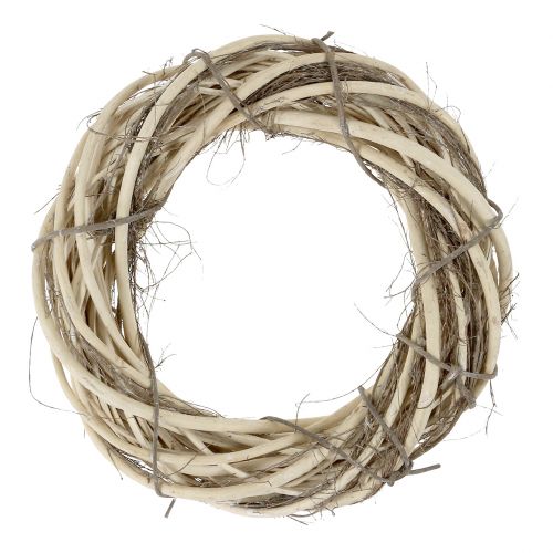 Floristik24 Corona de mimbre con ramas naturaleza Ø30cm