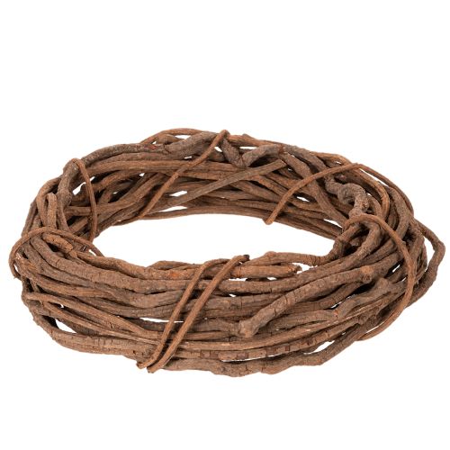 Corona de sauce natural para manualidades florales, 40 cm. | Floristik24.es