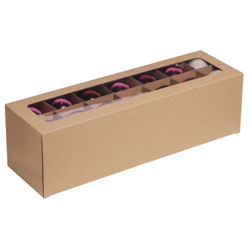 Artículo Bolas de árbol de Navidad de vidrio Berry Mix Ø6cm 24 piezas