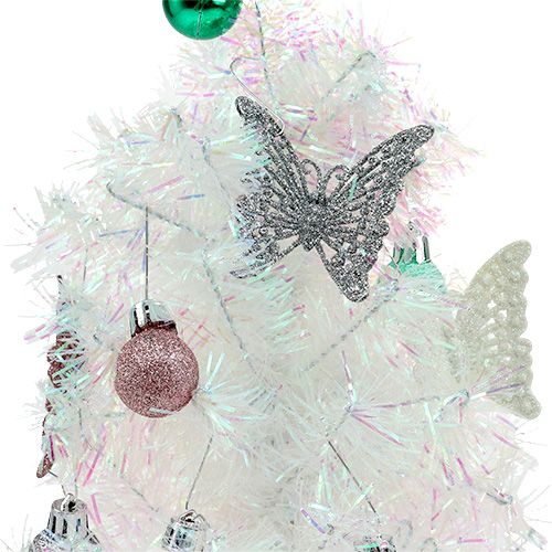 Floristik24 Decoración Navideña Mini Árbol Multicolor 43cm