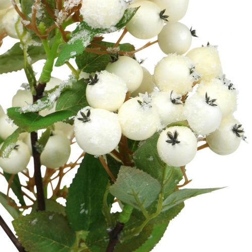 Artículo Ramas navideñas, snowberry, planta artificial nevada L58cm