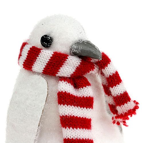 Floristik24 Decoración navideña Penguin 11cm blanco 3pcs