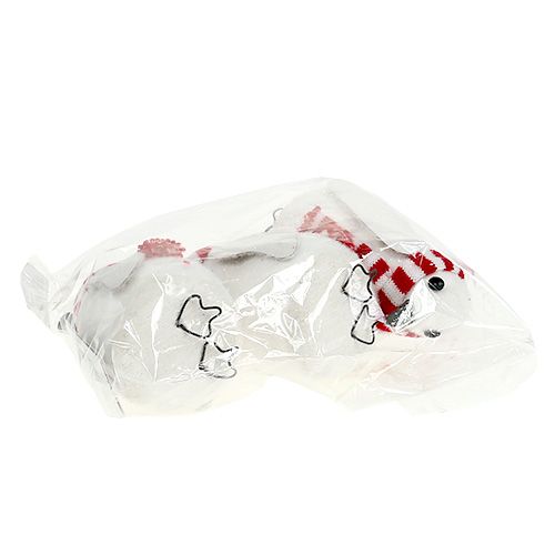 Floristik24 Decoración navideña Penguin 11cm blanco 3pcs