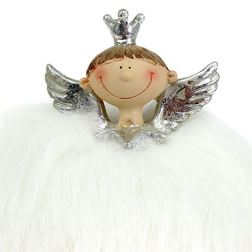 Floristik24 Ángel navideño 20cm blanco